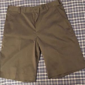 Gray Nike Golf Shorts